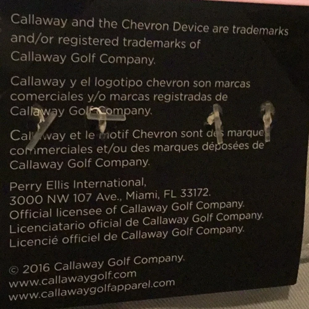 Callaway pants